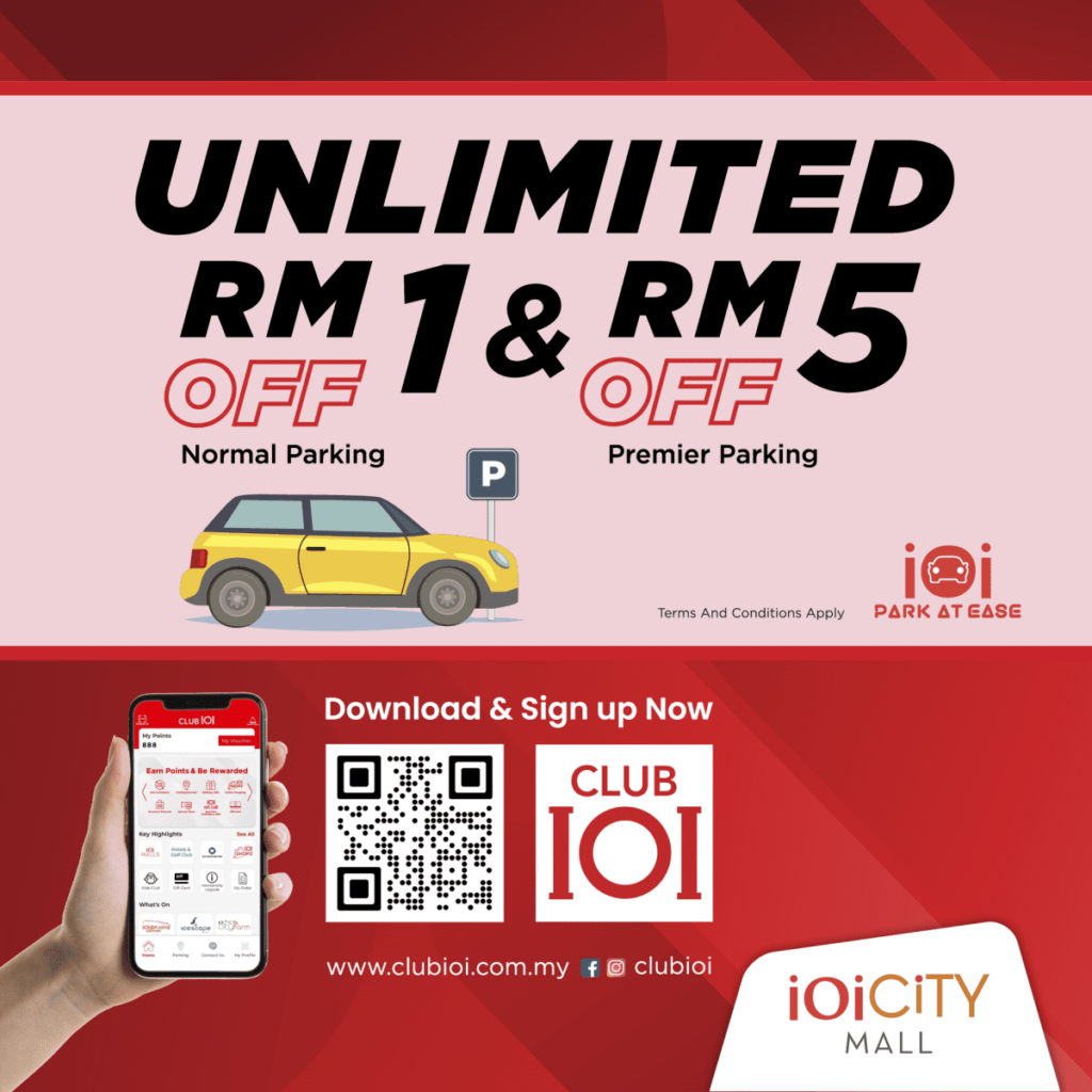 IOI City Mall Parking Offer